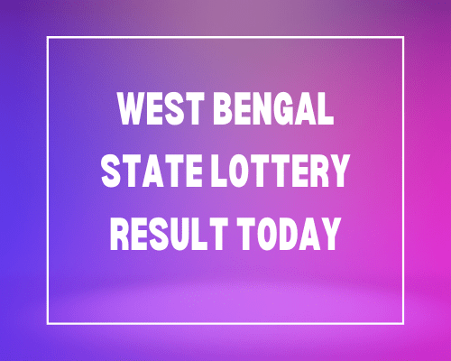 West Bengal State Lottery Result